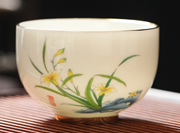 jade porcelain hand-painted tea cup