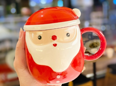 [CMD131-3] merry claus mug