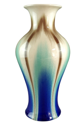 [CMD541-1] Plain Sancai Gradient Glaze Vase