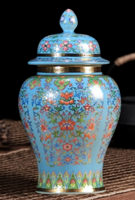 Enamel Color Jar