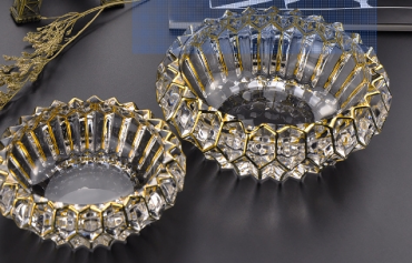 [CMD631-2] crystal ashtrays
