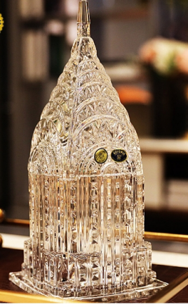 [CMD751-2] crystal castle candy jar